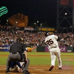 RARE Barry Bonds vintage San Francisco Giants MLB baseball jersey Majestic EUC